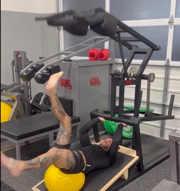 Cody Garbrandt training at Sport Science Lab
